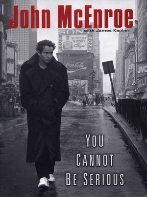 cover image of You Cannot Be Serious